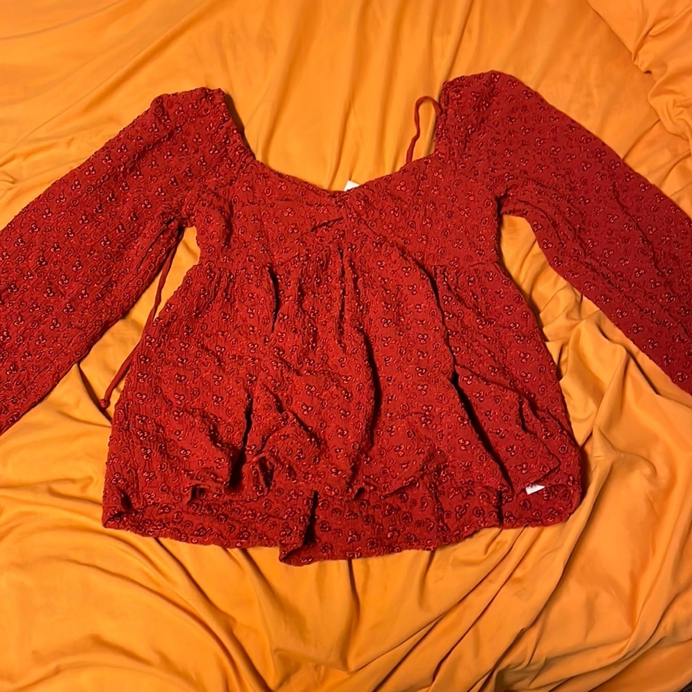 Maroon long sleeve